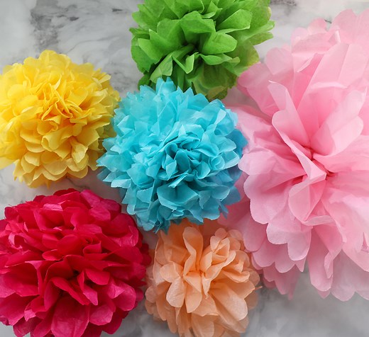 How to Make Tissue Paper Flowers