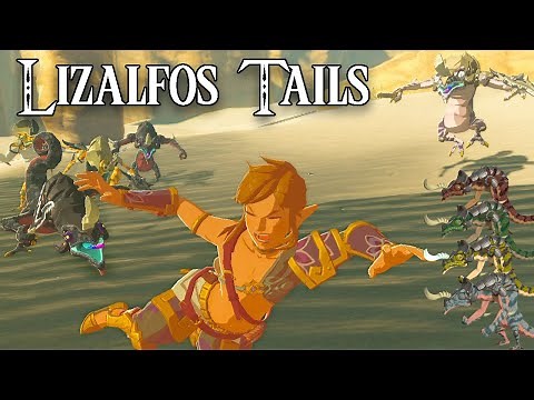 BotW Lizalfos Tail Farming | Yellow, Red & Icy Lizalfos Tails