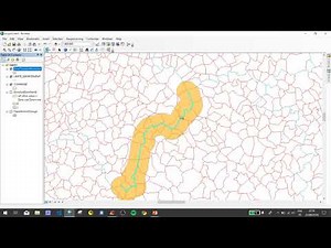 ArcGis - Cours 10 : Les géotraitements partie 2 dans ArcMap 10.6