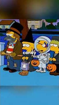 Bart has the best Halloween #simpsons