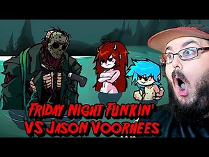 Friday Night Funkin' VS Jason Voorhees | 13th Friday Night Funk Blood (FNF Mod/Horror) REACTION!!!