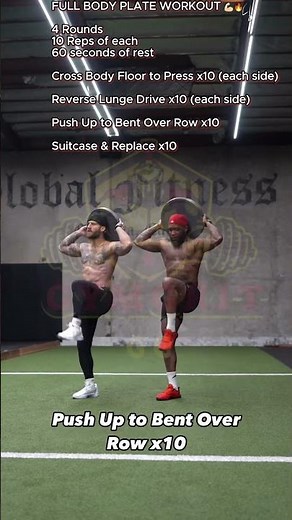 Ultimate Full Body Weight Plate Workout Routine