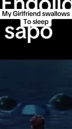 My girlfriend swallows to sleep