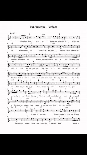 “Perfect” by Ed Sheeran 🎼 #Perfect #edsheeran #piano #PianoLessons #pianist #fblifestyle | The Keyz