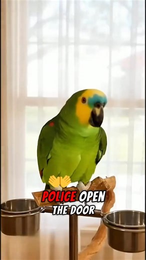 Parrot completely SCHOOLED the Officers #viral #ai #parrot #funnyparrot #viralvideos #comedy #fyp #funnytiktok #viralshorts #tiktokviral #talkingparrot #foryoupagе #trendingnow #laugh #voiceover #police | Officer Parrot