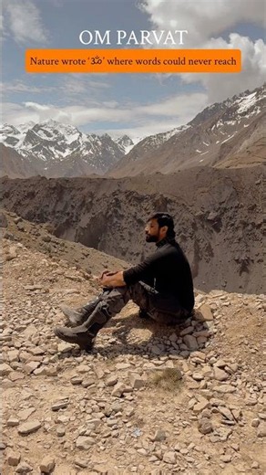 OM PARVAT 🇮🇳 | The Mountain Where Nature Wrote ॐ | Adi Kailash Expedition