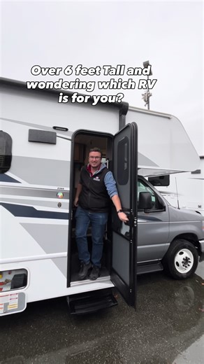 Over 6 feet tall and wondering if you’ll actually fit in a rental RV? 🏕️ We’ve got good news!! We put our Class C Medium, Large, X-Large, and Truck Camper Slide Bunk to the tall-person test… and they all passed✅🙌 If you’re planning a road trip, which rental would YOU feel most comfortable in? #FraserwayRV #TallFriendlyRVs #RVLife #AdventureReady #canadianowned