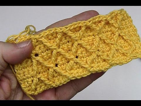 Häkelmuster * Gittermuster