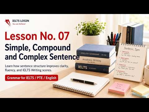 Lesson No. 7 | Simple, Compound and Complex Sentence | Part 03 of 04 #LearnEnglish