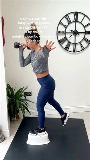 5.3K views · 65 reactions | You HAVE to try combo exercises like these! These types of routines engage your whole body, burn calories, and build muscle - all in less time. Literally- no lengthy sessions needed! * so ideal for us busy mums *  #comboworkout #quickworkout #homeworkouts #fitmum #womensworkout #getfit | Kimmyfitness | Facebook