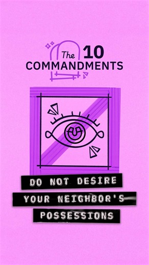 This command hits different. Explore the 10th Commandment at 10commandments.bibleproject.com or the link in our bio. #fyp #bibleproject #bibleverse #biblestudy #covet