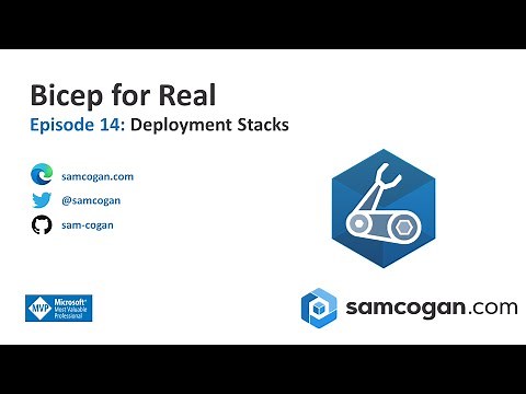 Bicep For Real Episode 14: Deployment Stacks