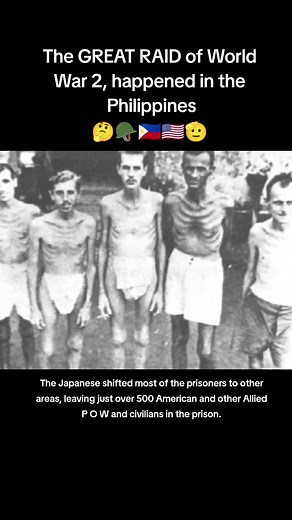 #learnontiktok #foryou #ww2 #greatraid #philippines #cabanatuan