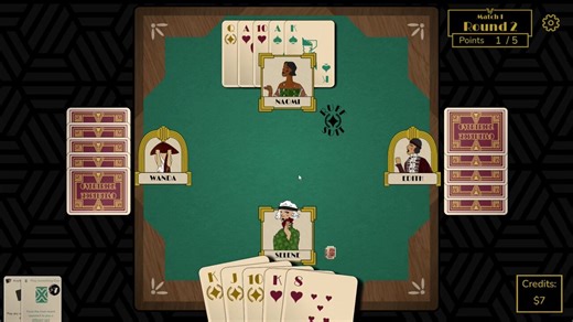 Say hello the the classiest new #deckbuilder in town:-Trick-based #roguelike (like Bridge or Euchre)-2v2 gameplay where you control two hands-Roaring 1920's high society settingThis is... OVERTRICK#TurnBasedThursday