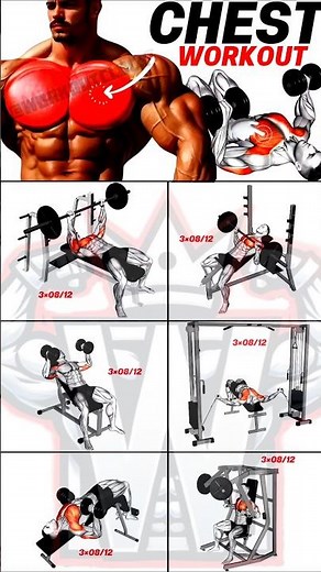 Insane Chest Workout Using Machines & Dumbbells – Build Bigger Pecs!