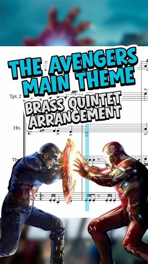 The Avengers Theme | Brass Quintet #Avengers #BrassQuintet