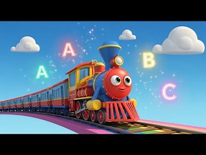 Magical ABC Train Ride 🚂🔤 | Educational Video for Kids | Learn Alphabet