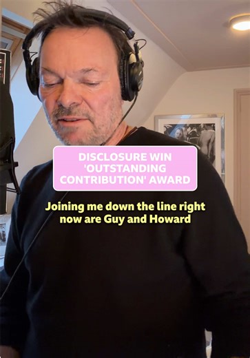 Disclosure Wins Outstanding Contribution to Dance Award