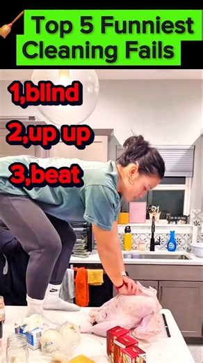 🧹 Top 5 Funniest Cleaning Fails 😂 | Try Not to Laugh!