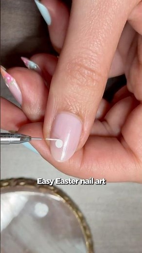Easy Easter DIY Nail Art