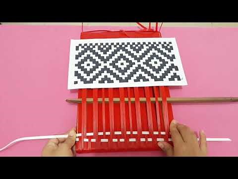 Tejido con grecas | Bolsa artesanal