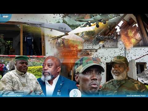 GOMA : ATTAQUE DE DRONES, MAKENGA, NANGA ET BERTRAND BISIMWA PRÉSENTÉS COMME PRINCIPALES CIBLES