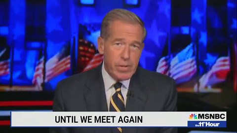 Brian Williams Signs Off 'The 11th Hour' for the Final Time, Warns 'They've Decided to Burn It All Down – With Us Inside'