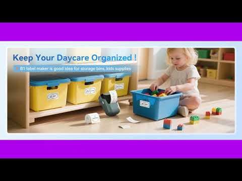 NIIMBOT B1 Label Maker Review :Smart Bluetooth Thermal Printer for Home, Office & Business