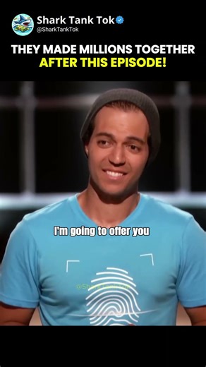 They Made Millions Together After This Episode!😍😁#sharktank