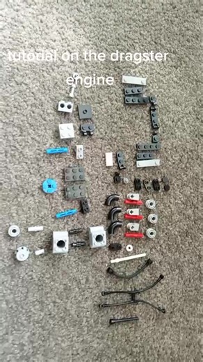 Building a Lego Dragster Engine | Tutorial
