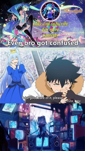 Even bro got confused 😅 || #anime #animeedit