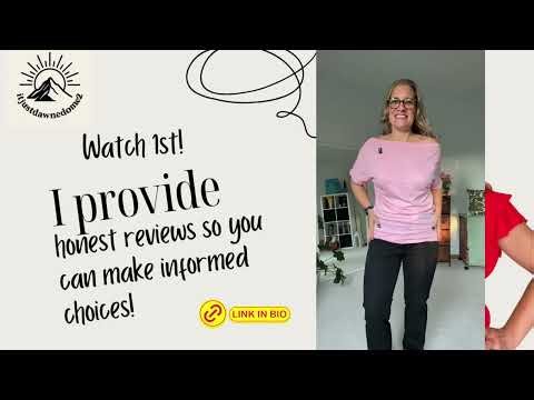 Fifty not frumpy! Off the shoulder t-shirt. Affordable fashion finds for women, moms, teachers.