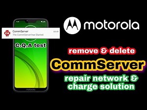 All Motorola remove Commserver CQAtest repair network & charge tested 100% 🔥