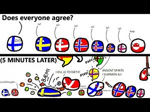 Northern Countries Explained... (Countryballs)