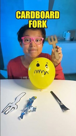 Forking Around: The Ultimate Kid's Fork Face-Off! 🍴✨ #shorts