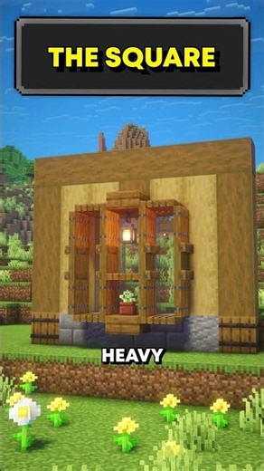 3 Unique Window Designs for Minecraft Houses 🪟