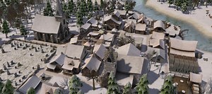 Medieval town sim Banished releases DRM-free on GOG.com and on Steam