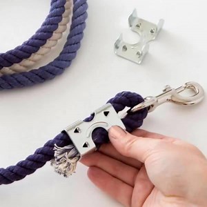 3.6K views · 56 reactions | Making a dog or horse leash with rope clamps? See these small how to video (credits: brit.co/) Used items can be found here: www.paracord.eu/PPM-Solid-braid | Paracord.eu | Facebook