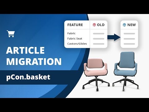 How to migrate articles that have been updated in pCon.basket