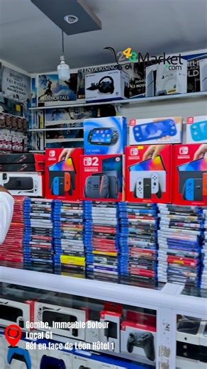 243market.shop on Instagram: "🎮 CONSOLES PORTABLES DISPONIBLES 🎮 📍 Au shop & en livraison 🔹 Nintendo Switch 2 — 670$ + 1 jeu 🔹 Nintendo Switch OLED — 450$ + 10 jeux 🔹 Nintendo Switch Family — 400$ + 10 jeux 🔹 Nintendo Switch Lite — 285$ + 10 jeux 🔹 PS Vita — 200$ + 30 jeux 🔹 PSP — 125$ + 30 jeux 📦 Produits prêts à l’emploi 🚚 Livraison disponible ⏳ Quantité limitée 📲 Inbox / WhatsApp pour commander 👉 243market – le gaming en toute confiance 🔥 #kin #kinshasa #drc #playstation5 #ps5"