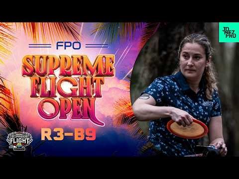 2026 Discraft’s Supreme Flight Open | FPO FINALB9 | Chocek, Fajkus, Gurthie, Gannon | JomezDiscGolf