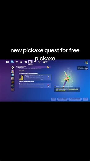Worldwide-0ne on Instagram: "there is new quest for 2 weeks for getting free pickaxe #foryou #wired #gaming #fortnite"