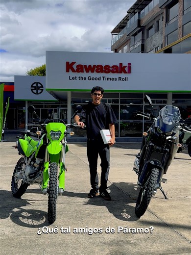 Lanzamiento Kawasaki KLE500 y KLX300 en Cuenca — 9 de julio