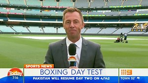Channel 9 cricket commentator Mark Nicholas is this morning recovering at home, after falling ill during the Boxing Day Test coverage. #9News | http://Nine.com.au | 9 News