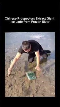 Frozen harvest: Extracting river jade in Xinjiang