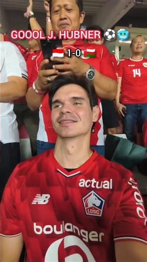 GOL JUSTIN HUBNER 1-0 vs OMAN #timnasday #timnas #timnasindonesia