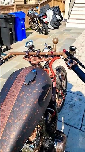 Steampunk Custom Motorcycle Back To The Future