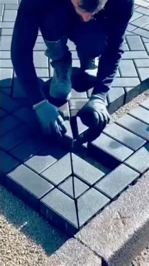 Installing Interlocking Pavers with Precise Edge Alignment Techniques