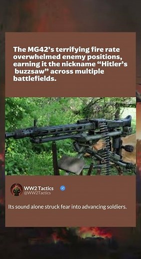 MG42 | German Machine Gun of WWII | WW2 Tactics