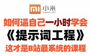 2025讲的最好的提示词工程（Prompt Engineering）教程，全程干货无废话！让你少走99%的弯路！